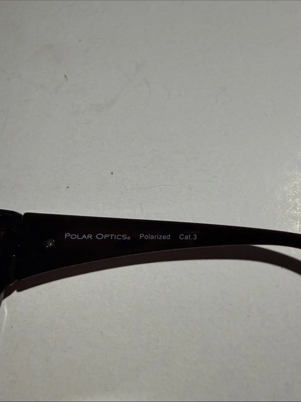 Polar Optics Polarized Fit Over Women's Sunglasses in Dark Purple